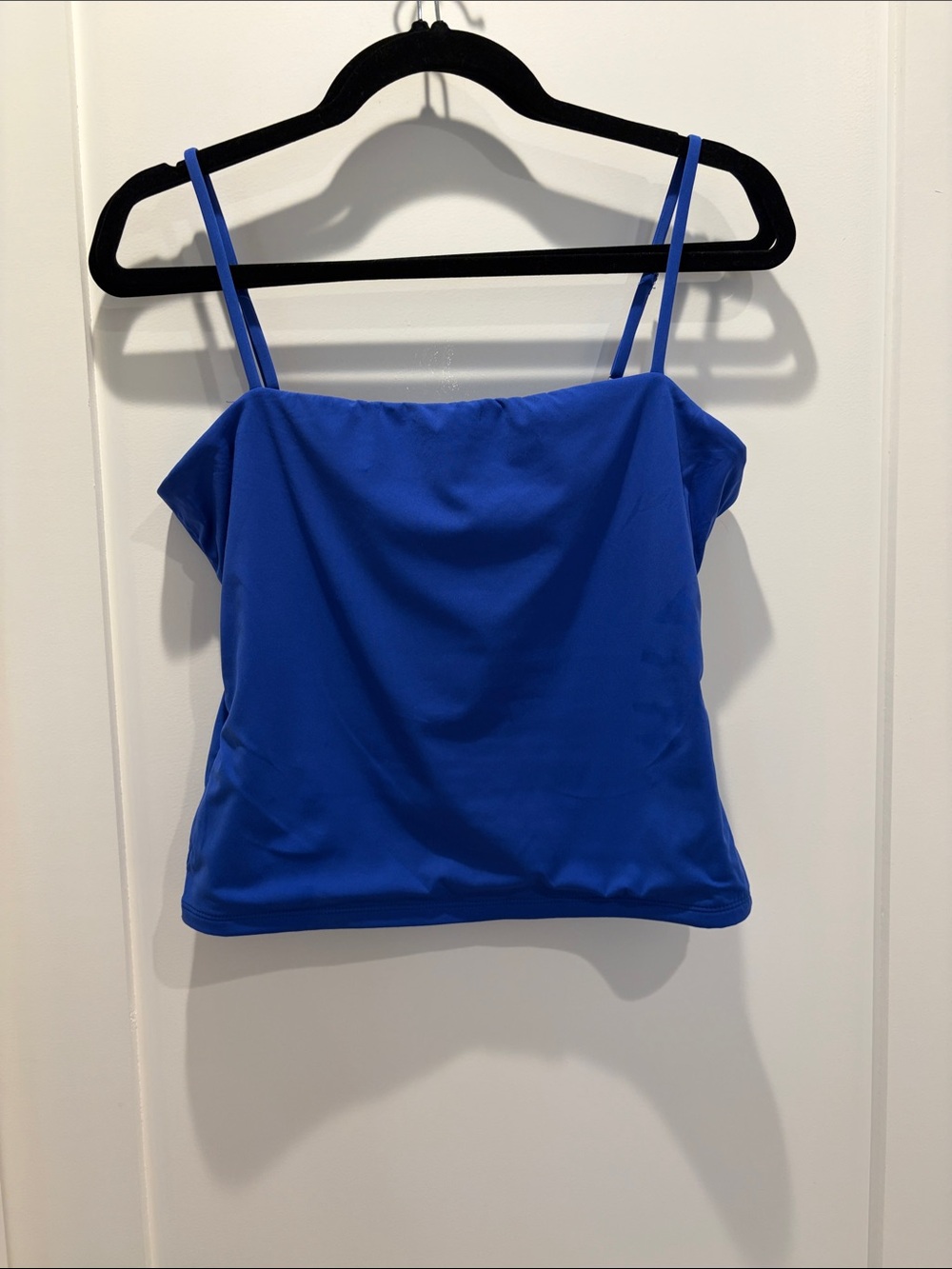 Royal Blue Double Lined Cami w/ Adjustable Straps